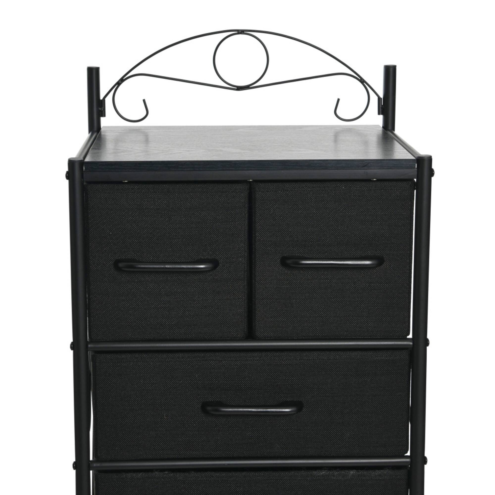 Household Essentials Victoria 54" 8-Drawer Narrow Dresser